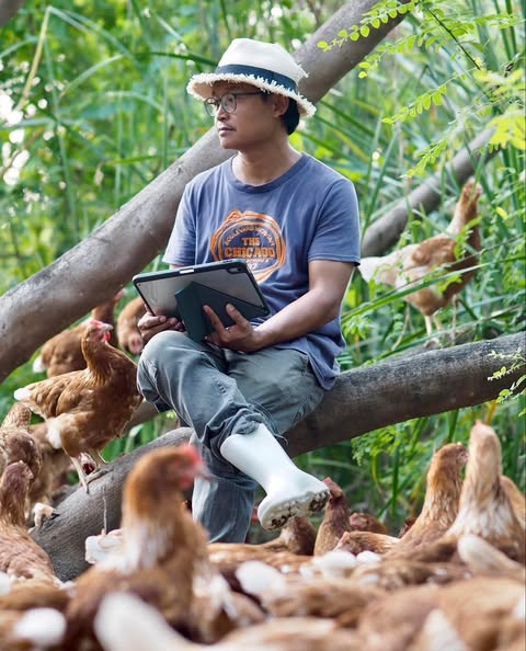 Only Happy Chickens Can Become Healthy Food