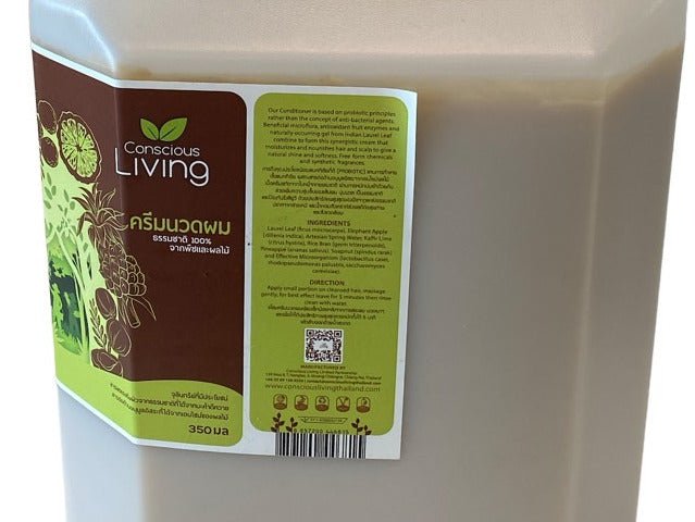 Conditioner 100% Natural, conscious living, Refill, 100ml - Real - Food.shop