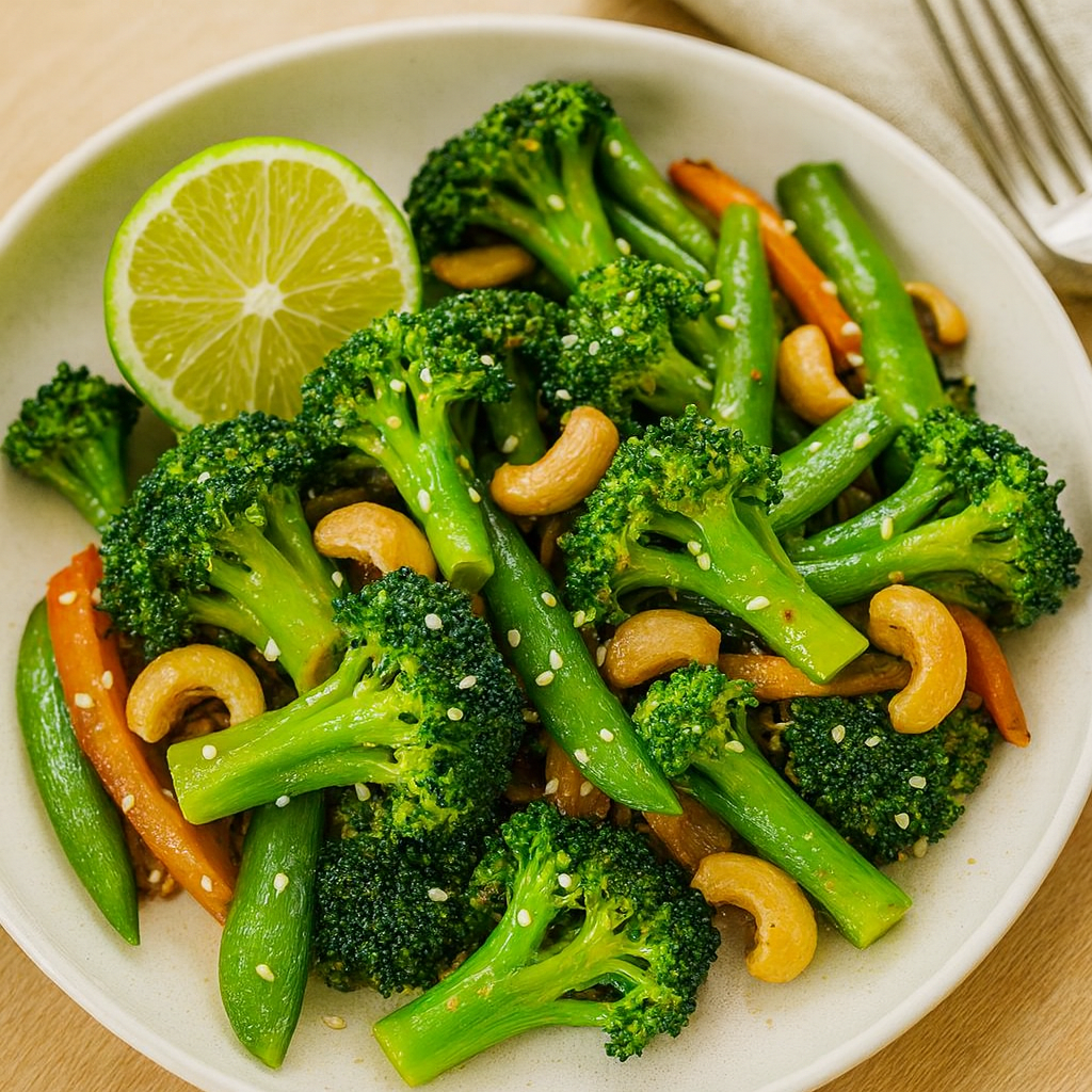 Garlic & Broccoli Stir-Fry