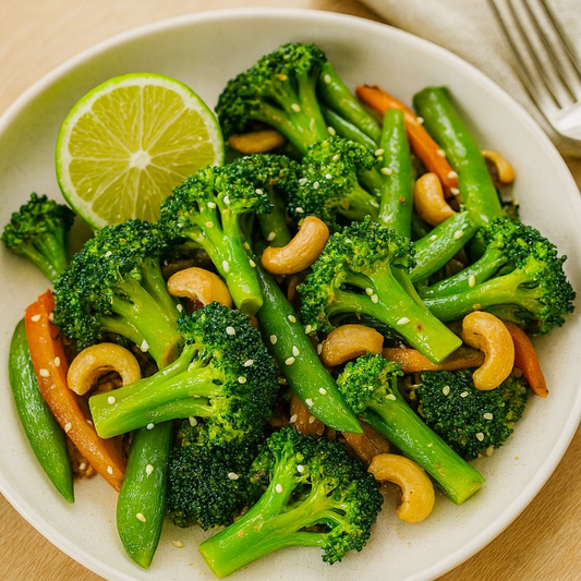 Garlic & Broccoli Stir-Fry