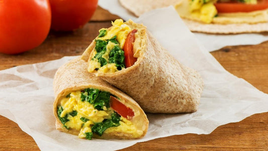 Arugula Egg Wraps, delicious and healthy in just 10 min. - Real-Food.shop