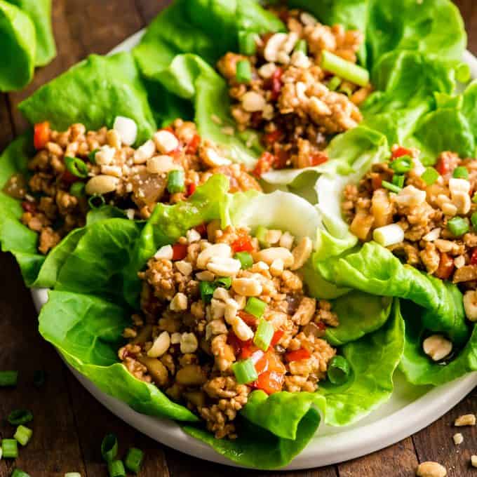 Asian Chicken Lettuce Wraps! - Real-Food.shop