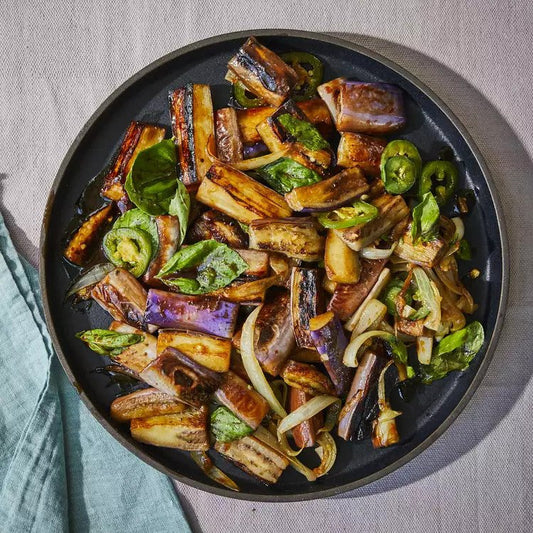 Easy Eggplant Stir-Fry - Real-Food.shop