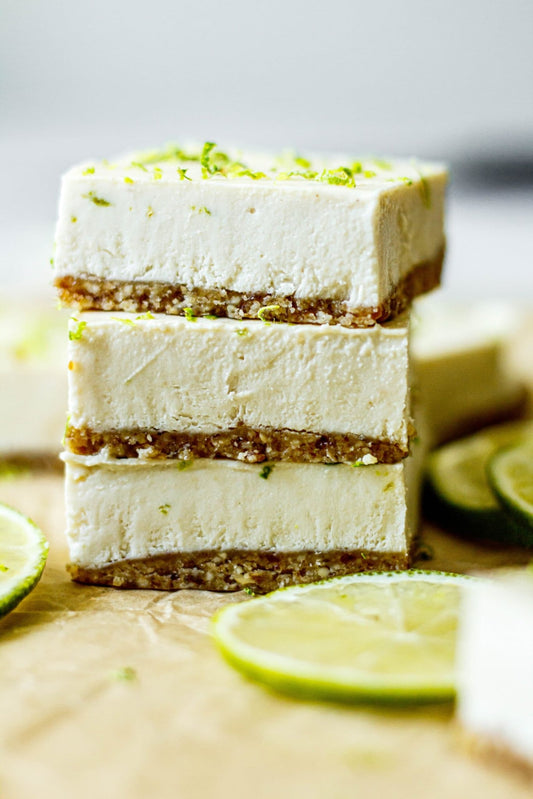 Healthy Lime Pie Bars - Real-Food.shop