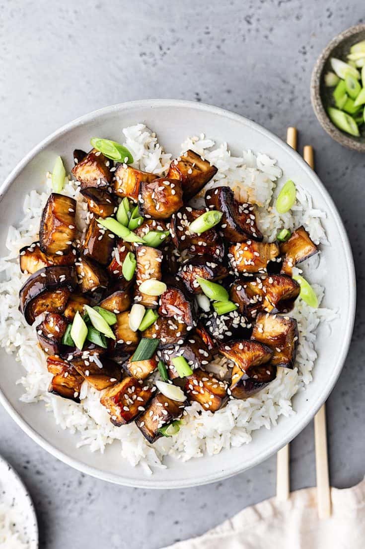 Marinated Teriyaki Eggplant - Real-Food.shop