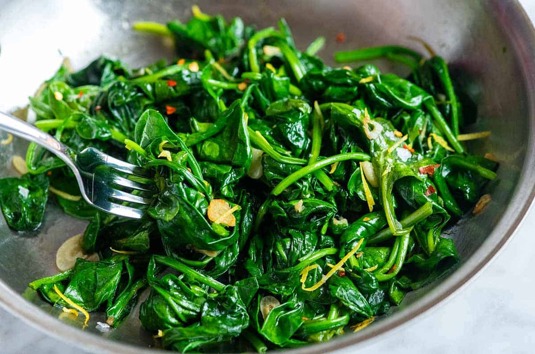 Spinach Sauteed - Real-Food.shop