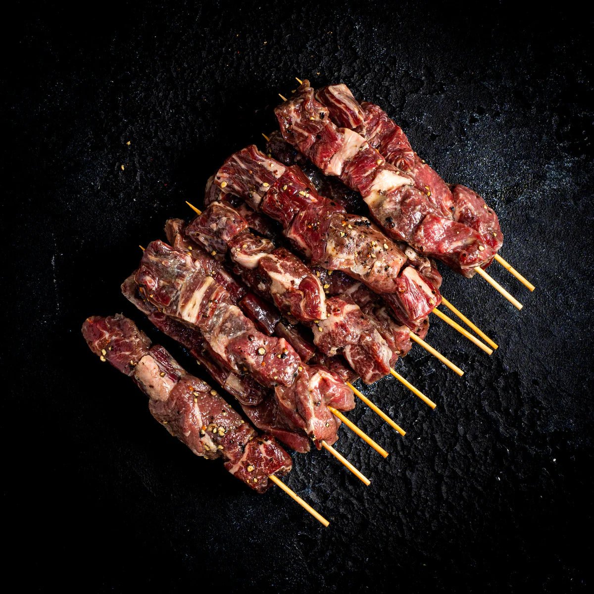 Angus Beef Skewers, 10 pc. ca. 250g - Real - Food.shop