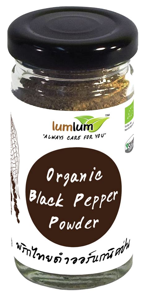 Black Pepper Powder, Organic, Thai - Real - Food.shop