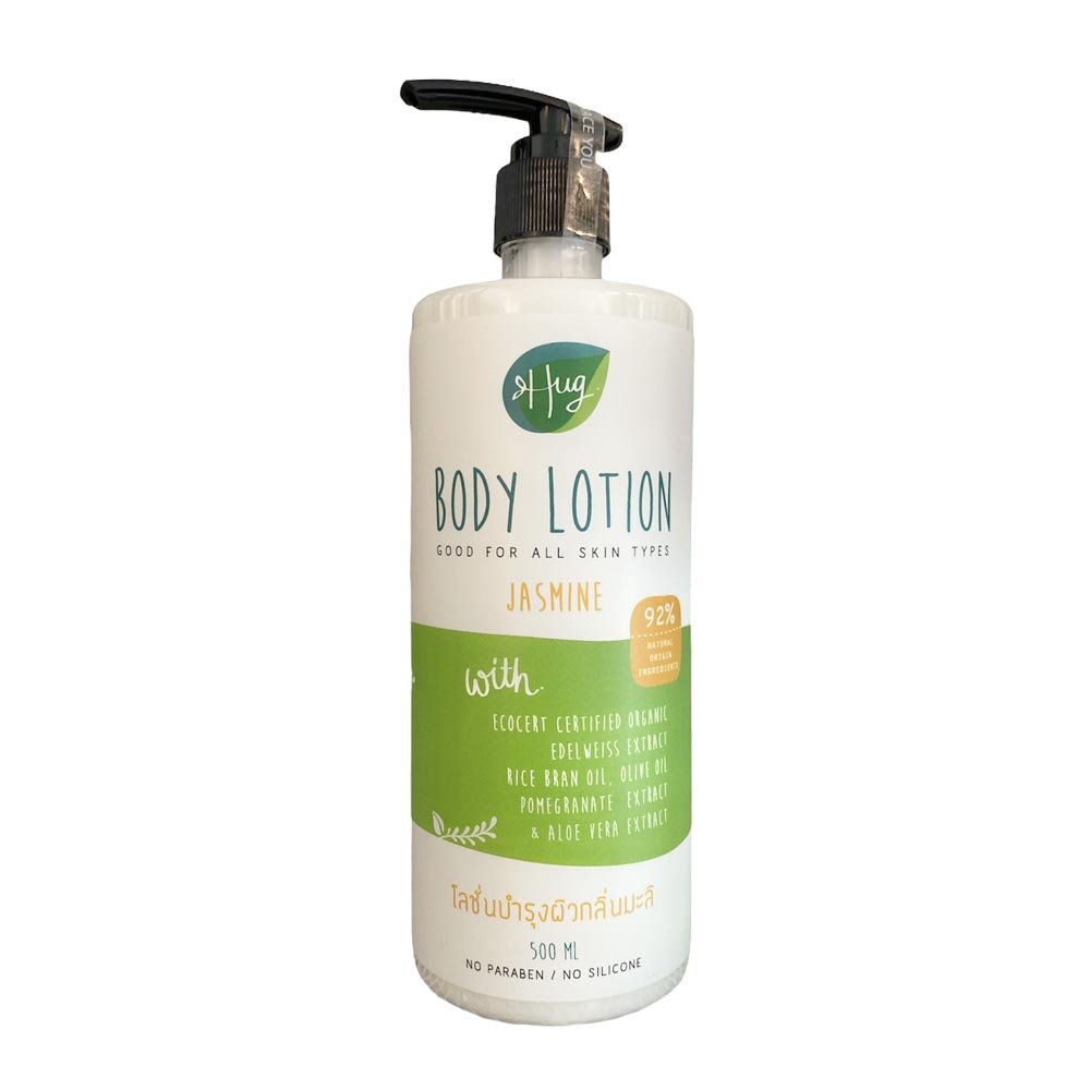 Body Lotion Natural, Hug Organic, Jasmine - Real - Food.shop