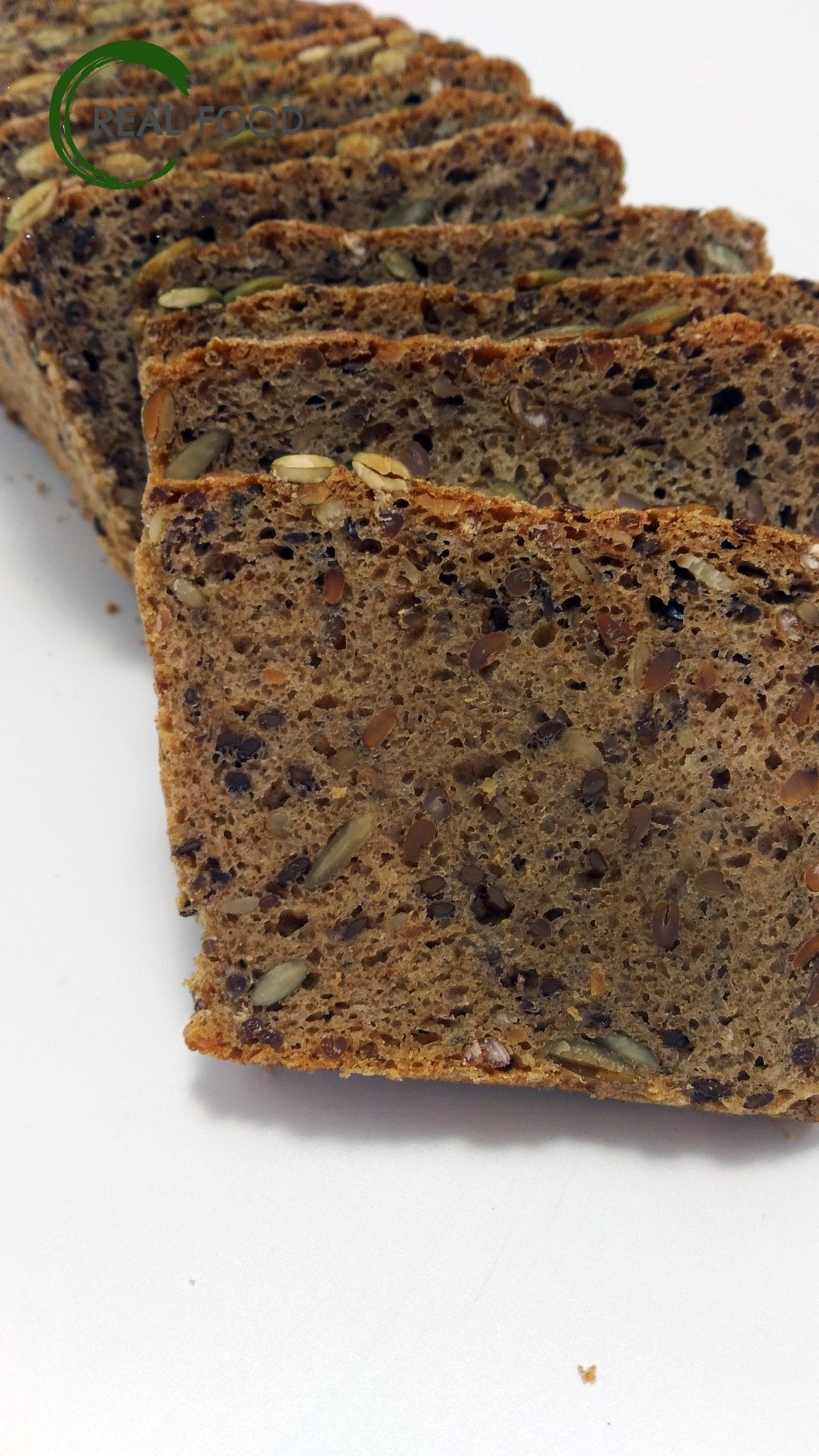 Bread, Wholegrain Rye, Pumpkinseeds - Real - Food.shop