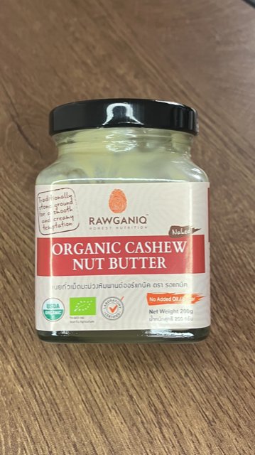 Cashew Nut Butter Organic 200g - Real - Food.shop