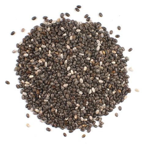 Chia Seeds black, organic, 250 gram - Real - Food.shop