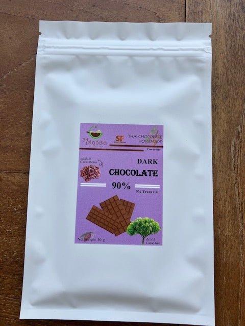 Chocolate Dark 90% cacao, Organic 50g - Real - Food.shop