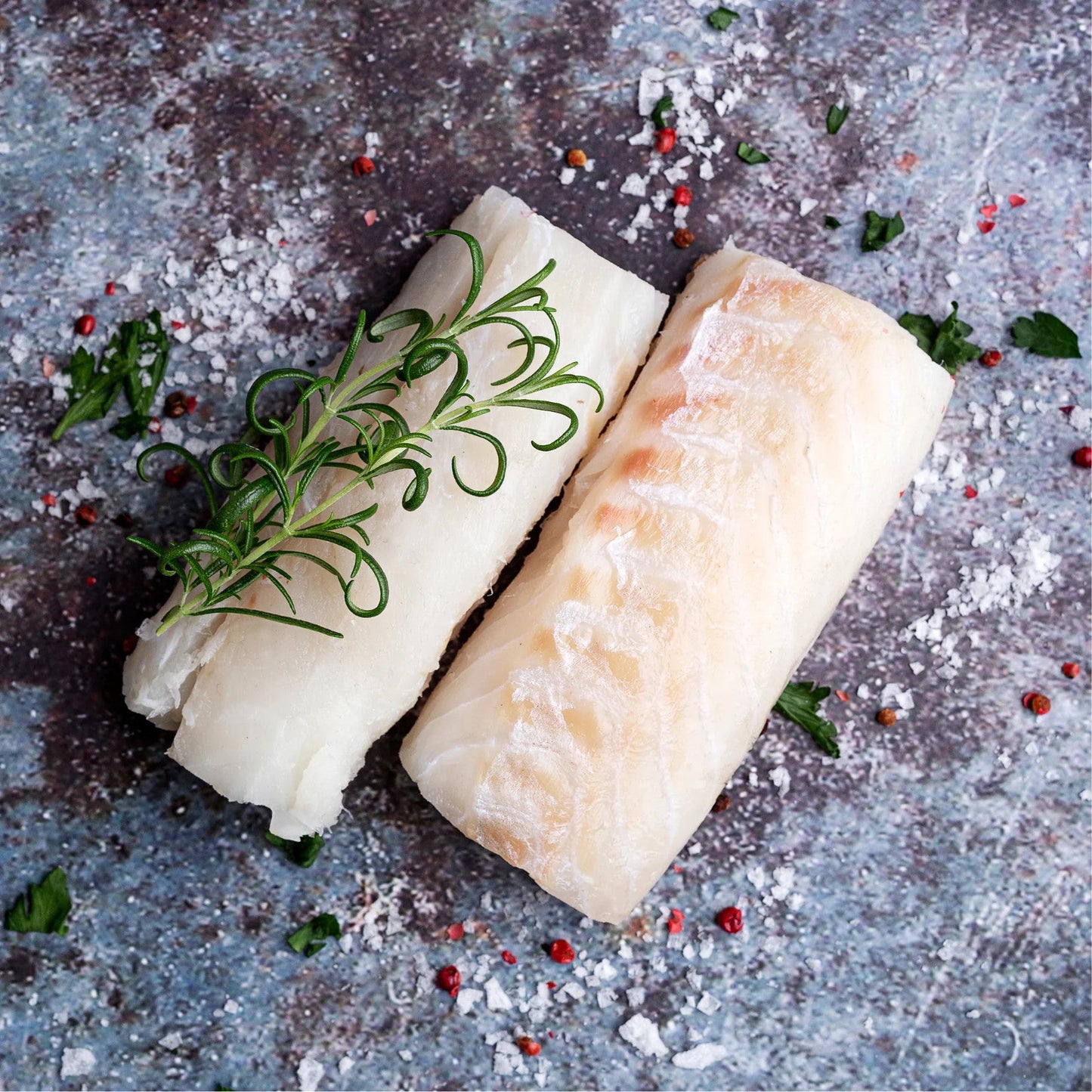 Cod Loin, Atlantic, Wild caught, Line Fished 160g - 180g (2 pcs in the pack) - Real - Food.shop