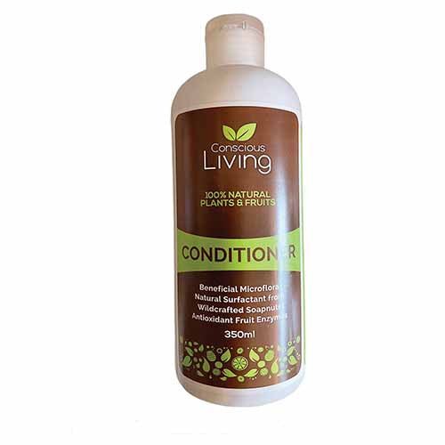 Conditioner 100% Natural, conscious living, refillable bottle, 350 ml - Real - Food.shop