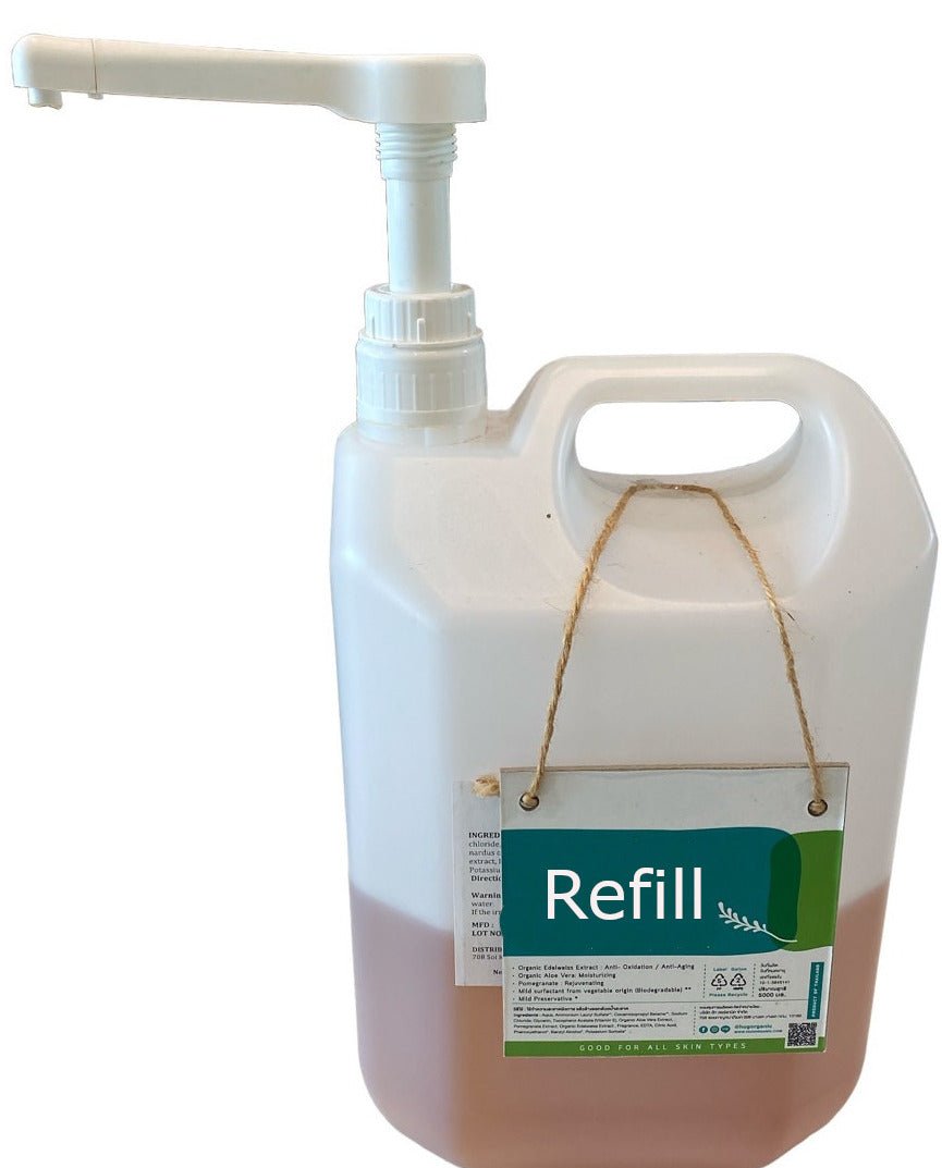 Floor Cleaner Natural, with Turmeric and Eucalyptus, 1000ml. refillable bag - Real - Food.shop