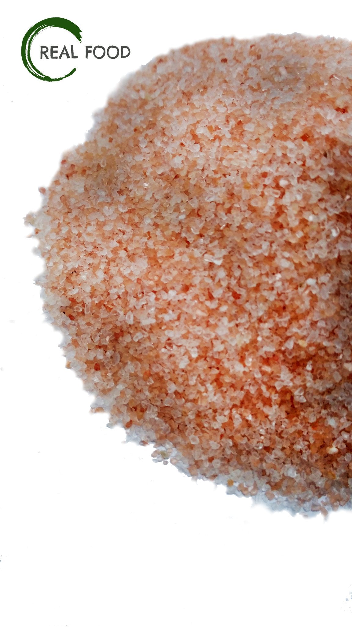 Himalayan Pink Salt, fine, 100% natural, 400 g - Real - Food.shop