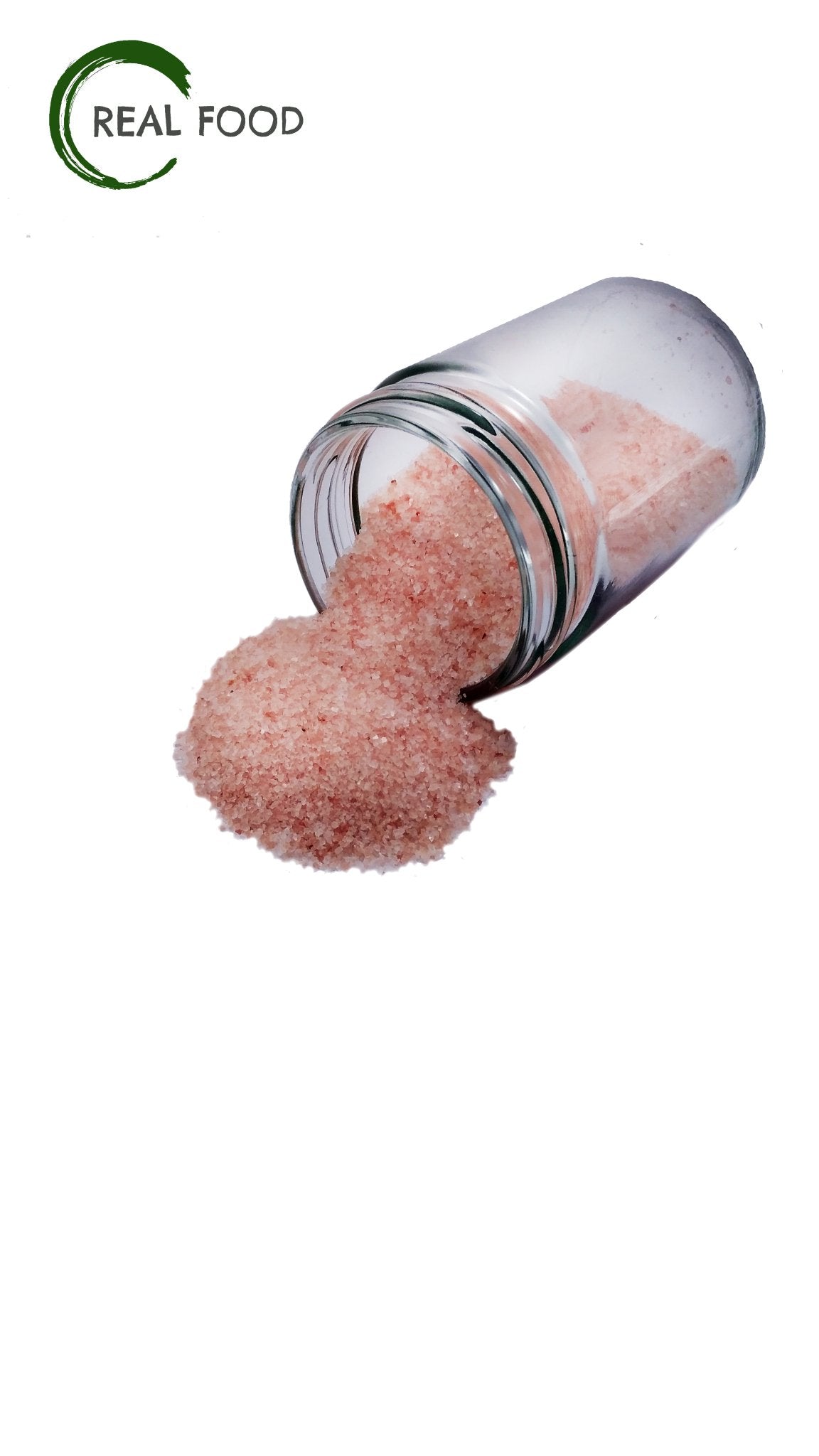 Himalayan Pink Salt, fine, 100% natural, 400 g - Real - Food.shop