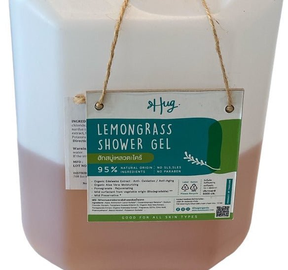 Hug, Lemongrass Shower Gel, Refill 100g /85 thb - Real - Food.shop