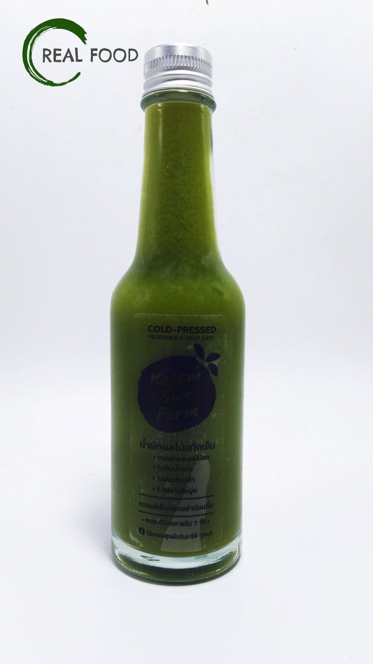 Juice, Super Green, Six Pack, 6 x150 ml. Organic, Cold Pressed - Real - Food.shop