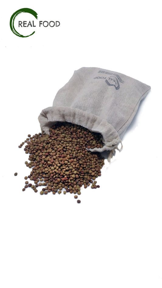 Lentils Brown, organic, 250 g - Real - Food.shop