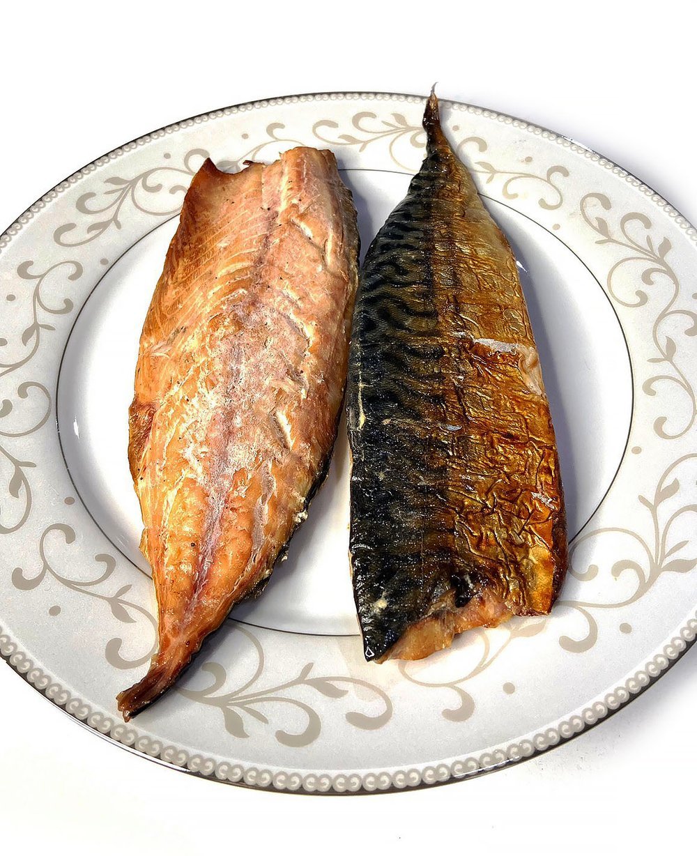 Mackerel Filet Wild Caught Atlantic, Home Smocked, 2 pc, ca 250g - Real - Food.shop