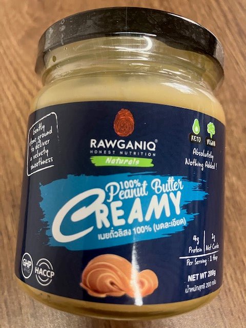 Peanut Butter Creamy, Organic 200g - Real - Food.shop