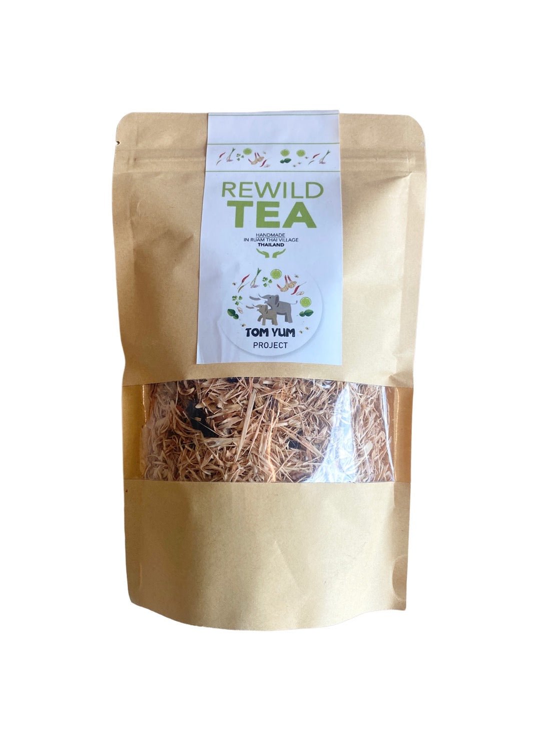 Rewild Tea, Lemongrass / Butterfly Pea, Elephant friendly - Real - Food.shop