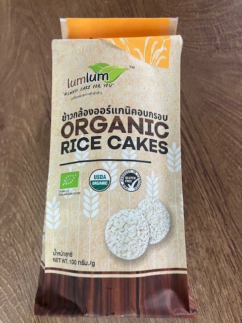 Rice Cake, Brown Jasmine Organic 100g - Real - Food.shop