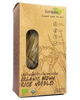 Rice Noodles, brown, organic, gluten free, 200g dry weight - Real - Food.shop