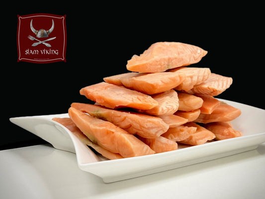 Salmon filet Kirimi cut, Wild Caught, Line Fished Bering sea, 1 kg - Real - Food.shop