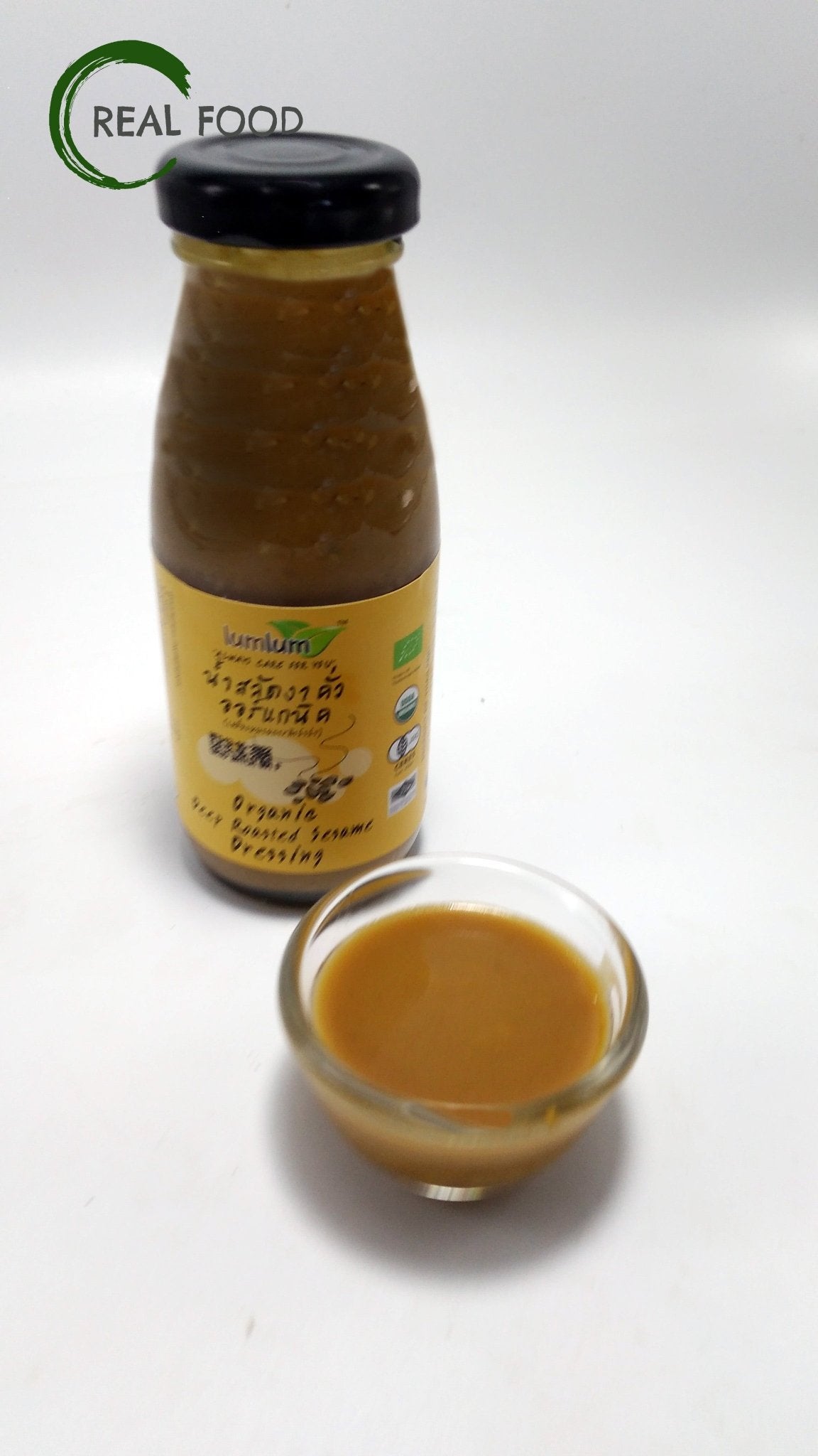 Sesame Dressing, deep roasted, organic, 175 ml - Real - Food.shop