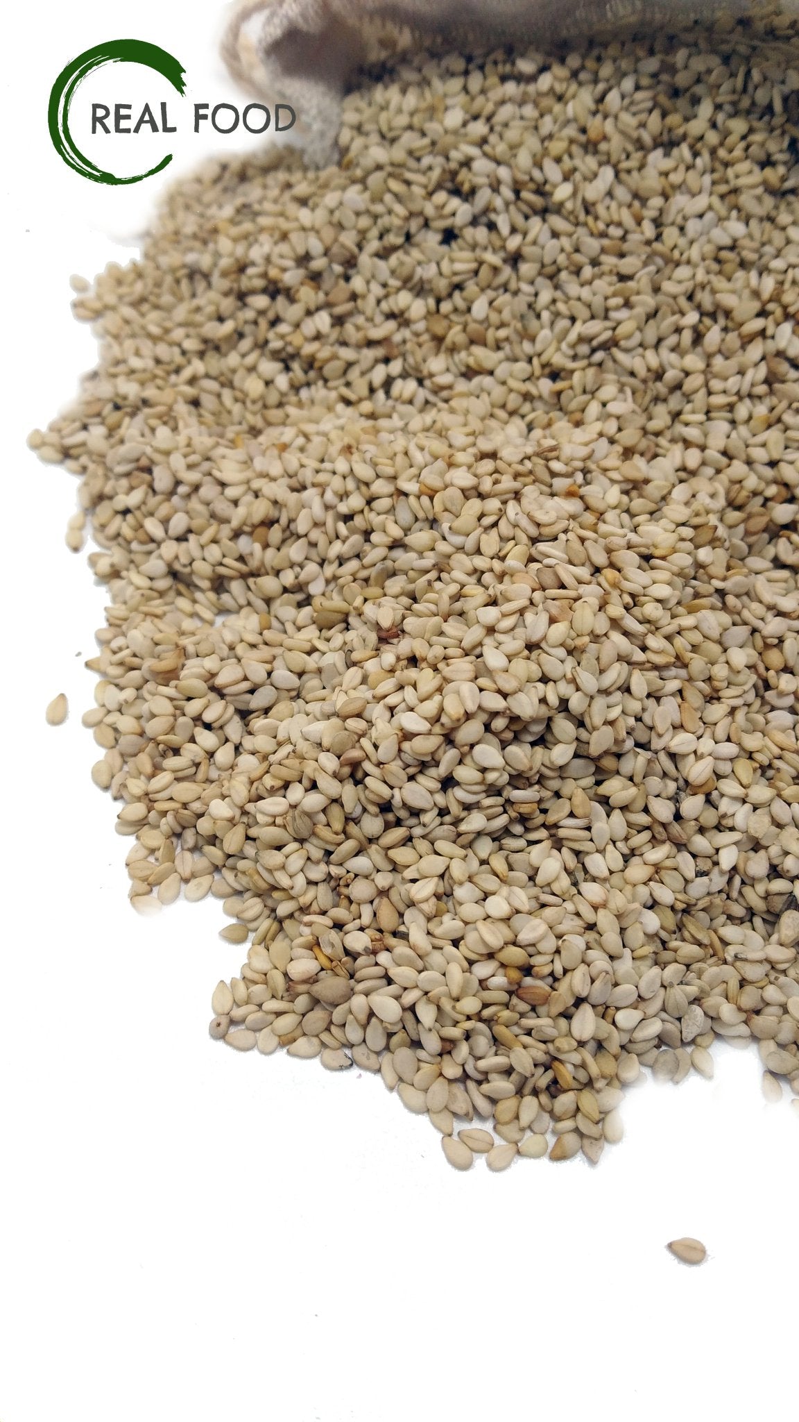 Sesame Seeds White, organic 200g - Real - Food.shop