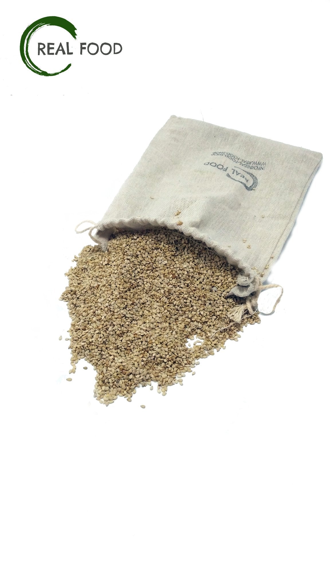 Sesame Seeds White, organic 200g - Real - Food.shop