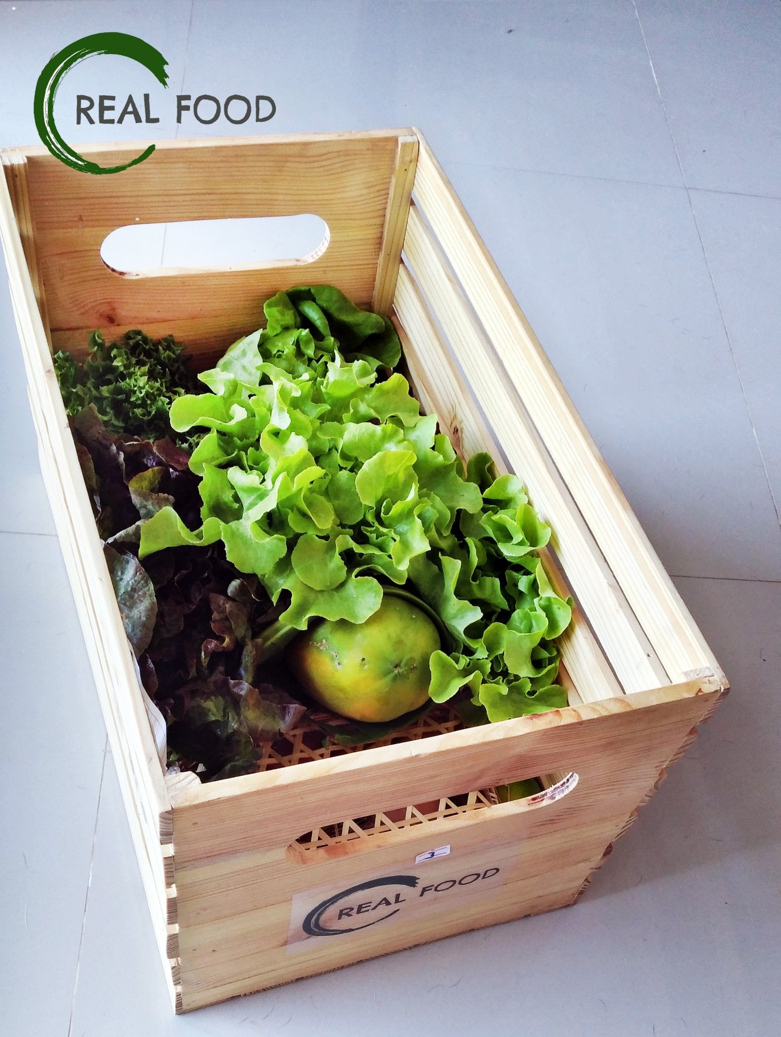 The REAL FOOD box (empty box) - Real - Food.shop